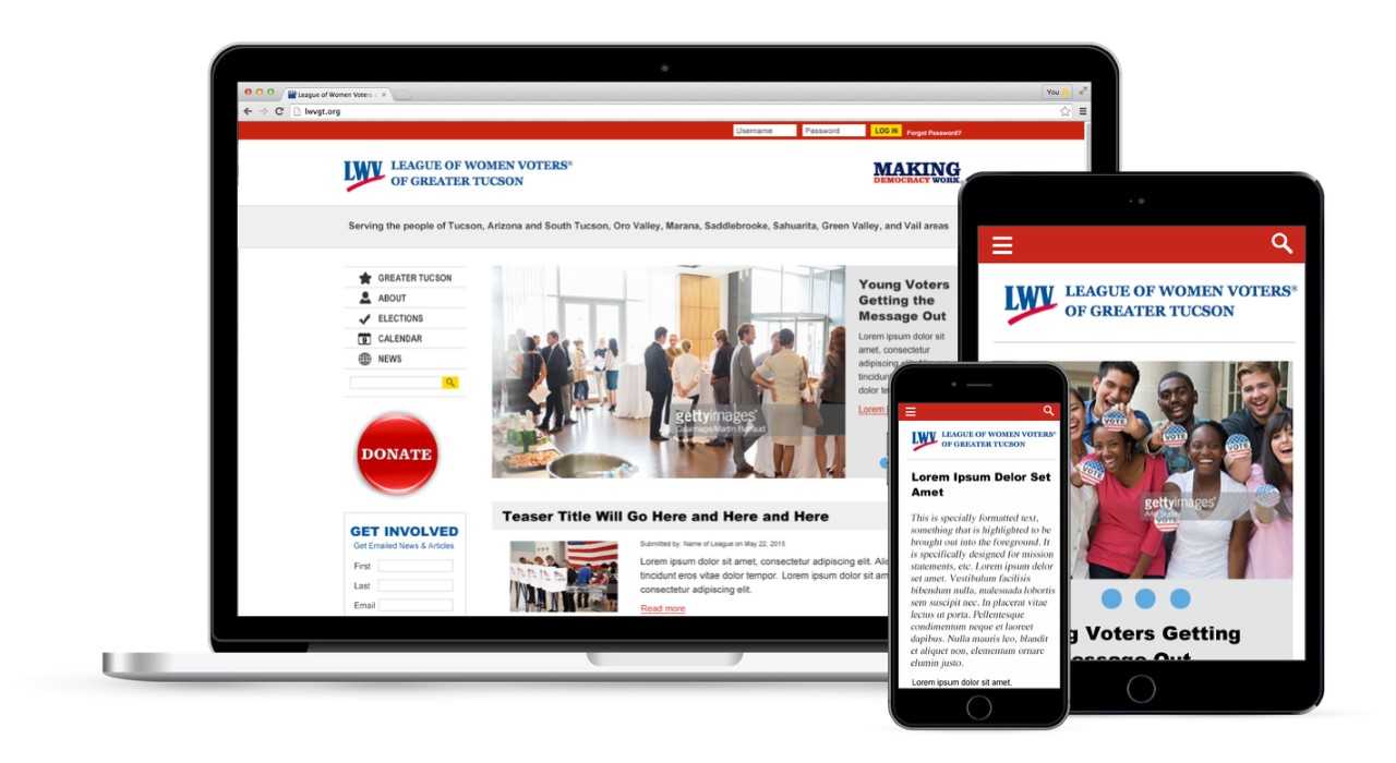 Picture of MyLo Website MyLO, websites, drupal, league easy web
