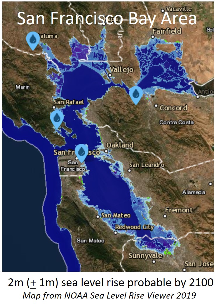 sea level rise interactive map