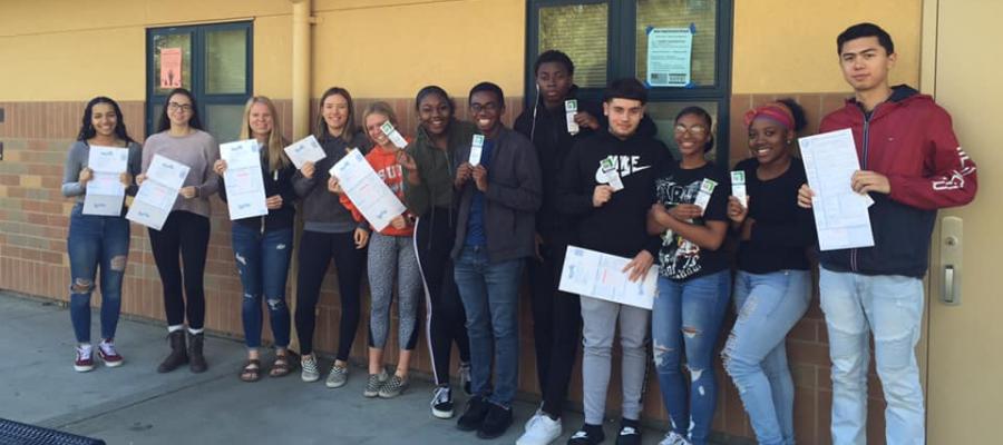 Cosumnes Oaks High School Voter Registration Cosumnes Oaks, High School, Voter Registration, cavotes, California, voting, elections, votersedge, youth vote
