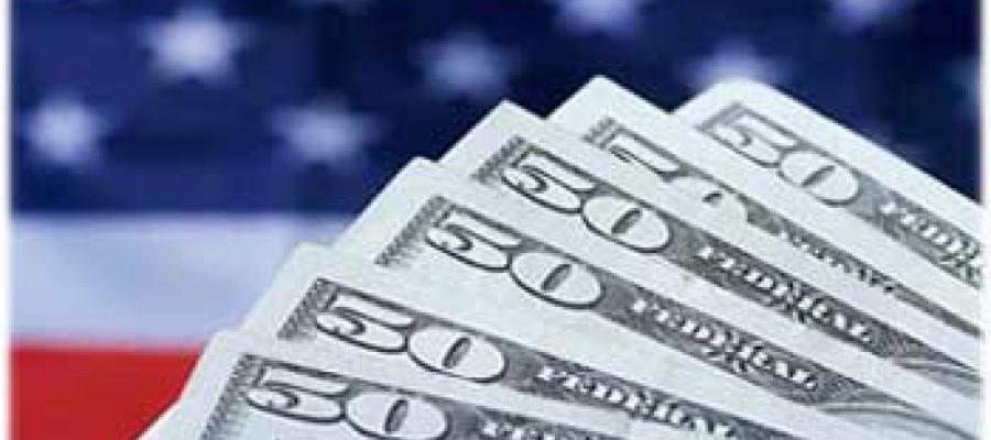 Money over american flag image campaign finance, local elections, AB 1089, election spending