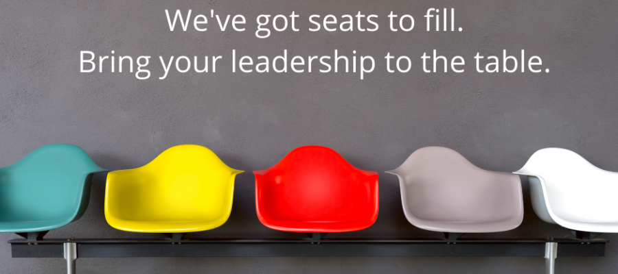 We've got seats to fill on our board seeking board members in California