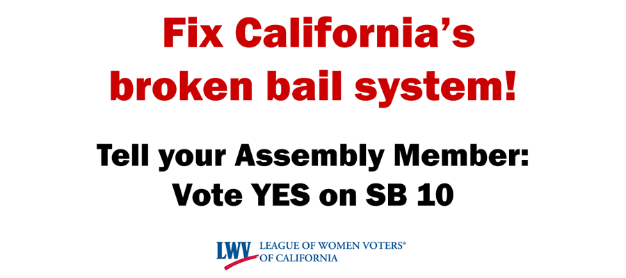 Tell your Assembly Member: Yes on SB 10 Tell your Assembly Member: Yes on SB 10