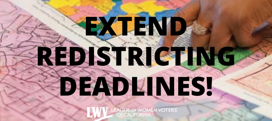 Extend redistricting deadlines, amicus brief filed Extend redistricting deadlines, amicus brief filed
