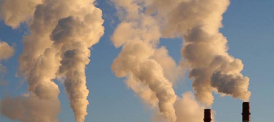 Smoke stack photo of pollution about Cap and trade Cap and Trade, Salon photo credit, climate change, environment, AB617