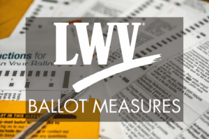 Ballot Measures (filling out ballot)