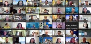 Zoom Call Participant Collage (x)