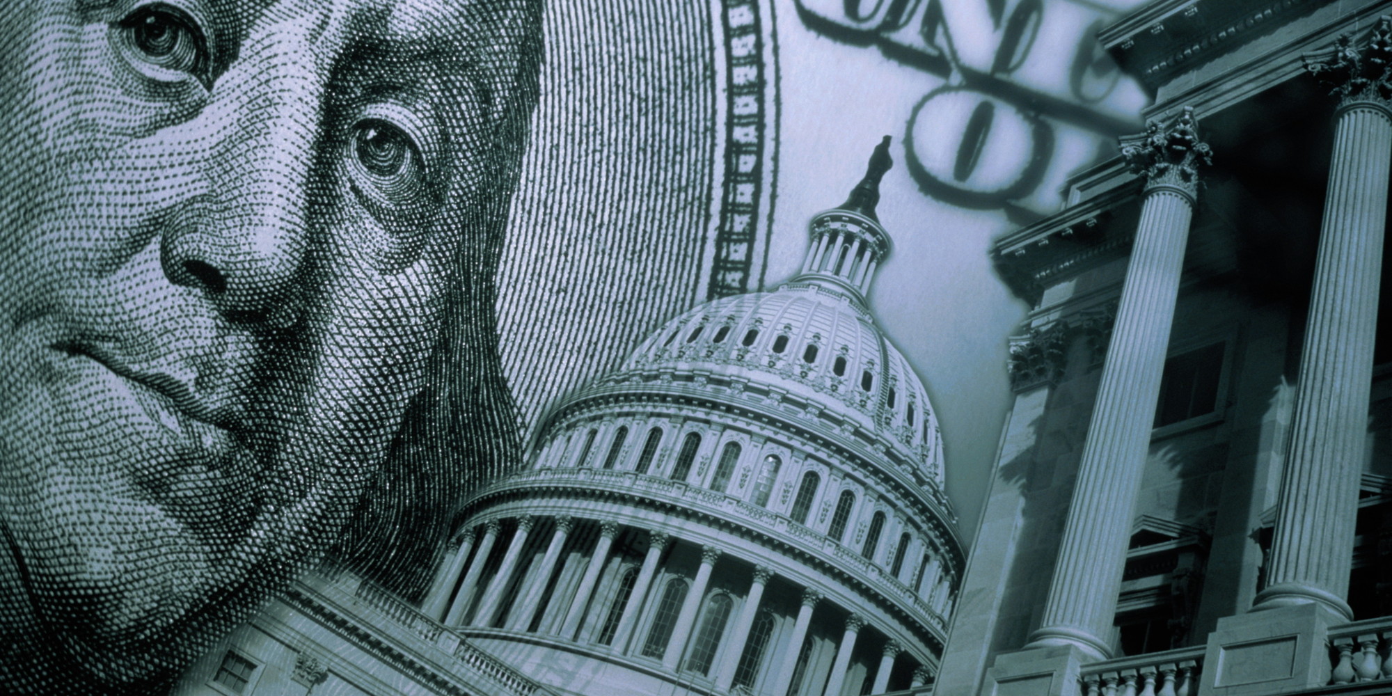 money in politics image of dollar bill at the capitol showing corruption