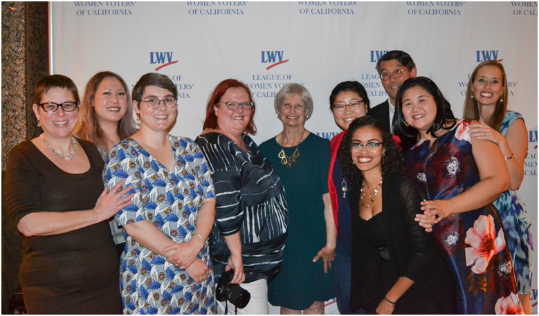 LWVC Staff at Trudy Schafer's retirement party