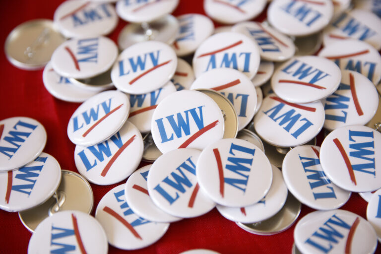 League of Women Voters Buttons
