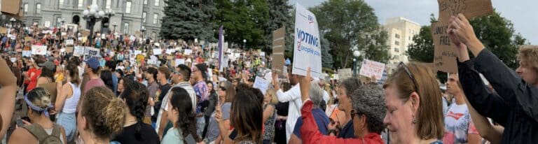 LWV rally/protest in Colorado (2022)