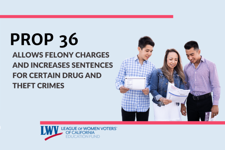 Proposition 36 Allows Felony Charges and Increases Sentences for Certain Drug and Theft Crimes
