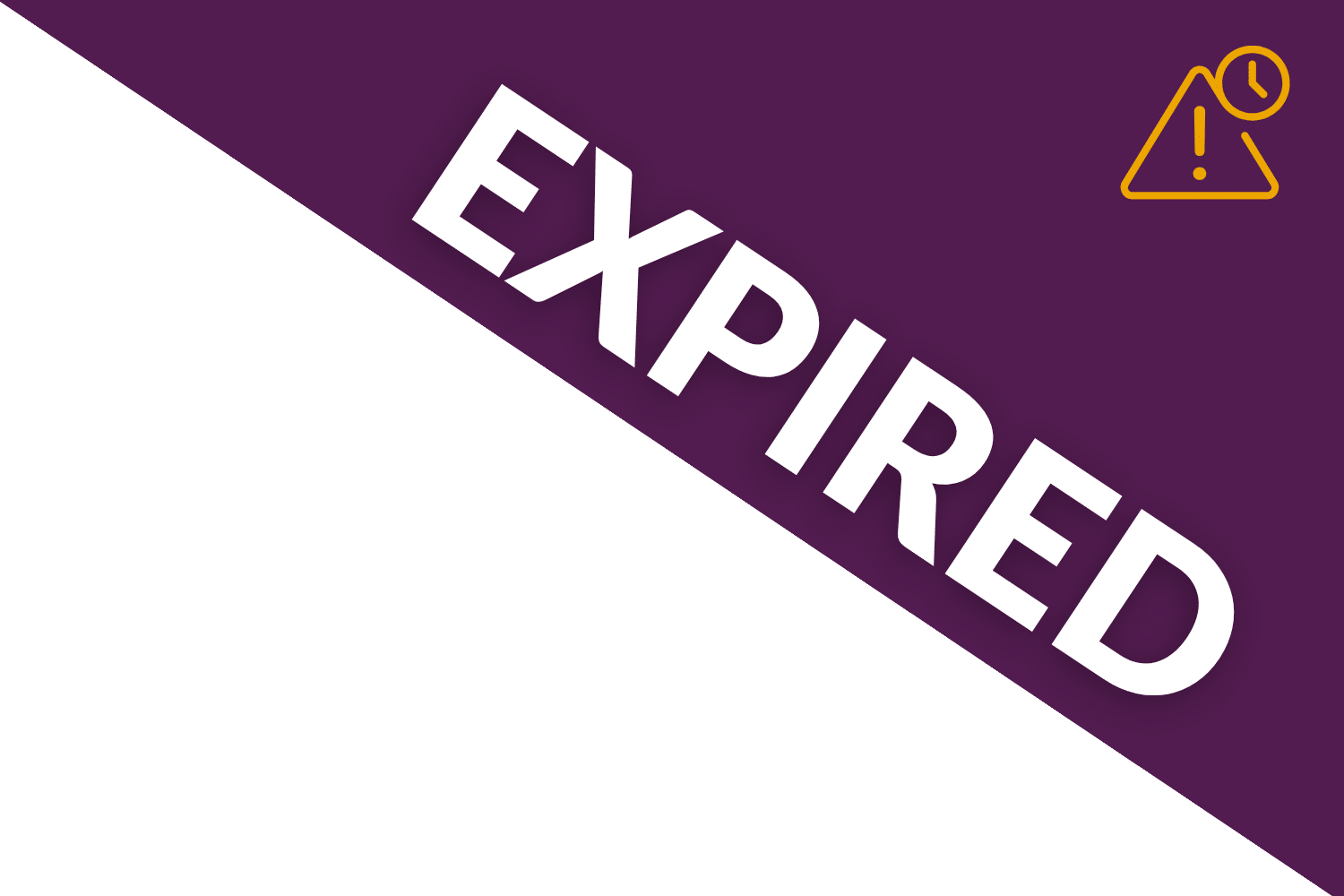the action alert below is expired