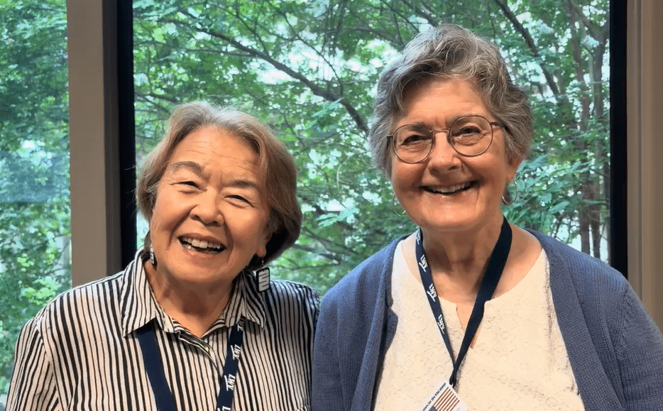 Gloria Chun Hoo and Helen Hutchison