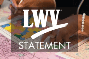 Statement (image of redistricting)