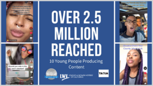 votingmovesca, youth vote, voting, tik tok, snapchat, elections, California, civic passion